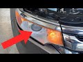 How To Remove / Replace Headlight Bulb On A 2011-2014 Ford Edge