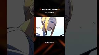 Solo leveling season 3 || part 227 || #anime #manga #manhwa #sololeveling #jinwoo #shorts #viral