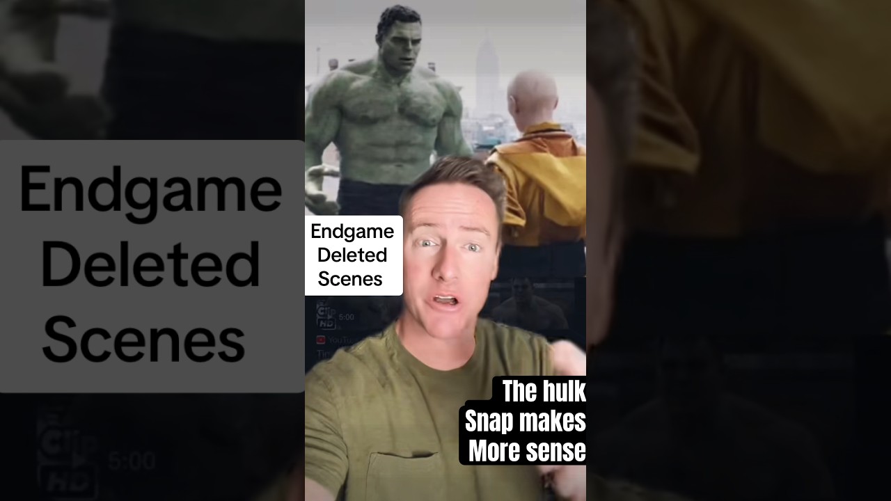 Удалённая сцена с камнем времени Халка из «Мстителей: Финал» 