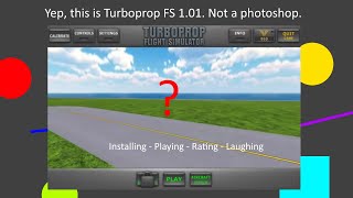TURBOPROP FS 1.01: Playing the earliest version? | Turboprop FS review screenshot 2
