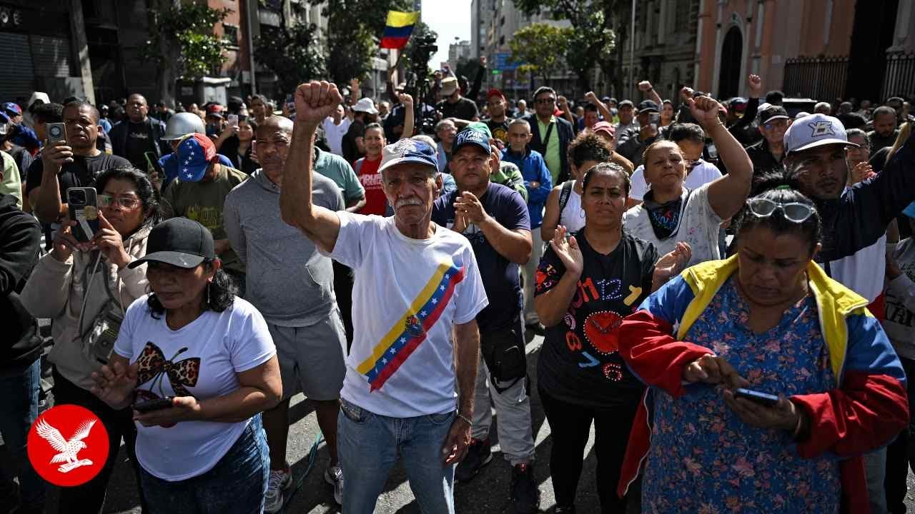 Live: Maduro supporters flood Caracas streets to protest US capture of president