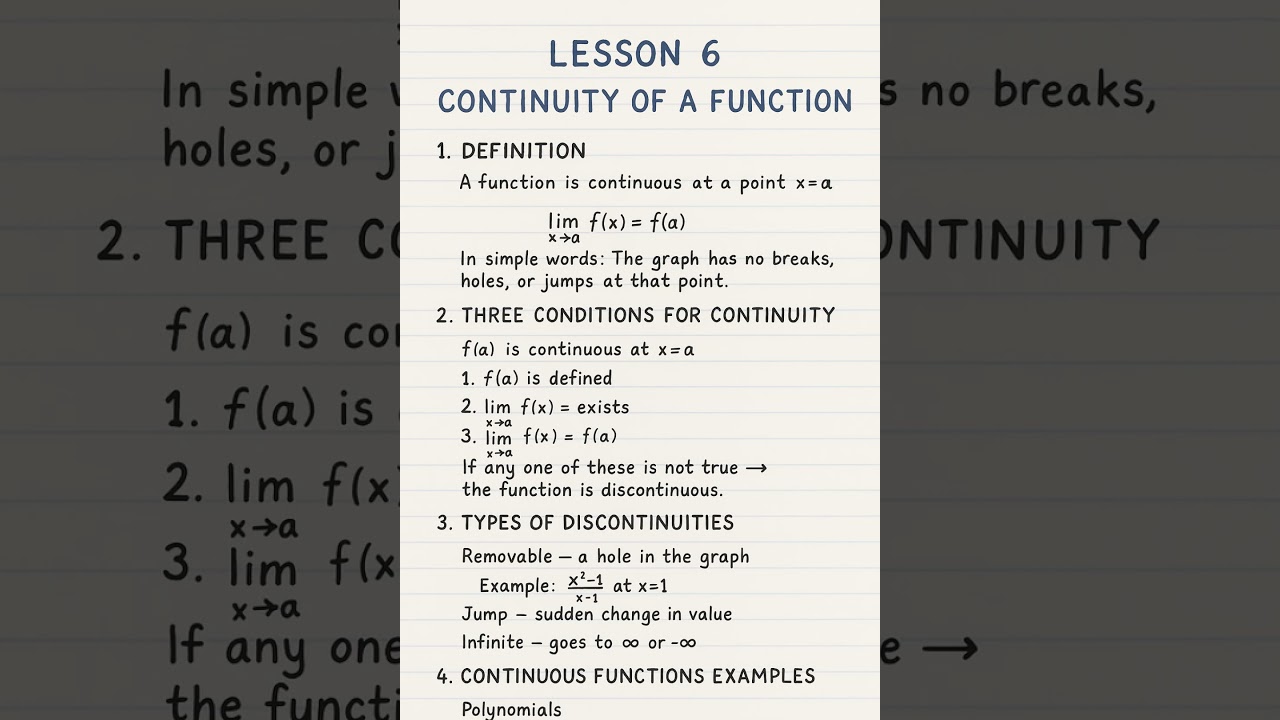 Infinite Limits Explained | Lesson 6 | Approach Infinity
