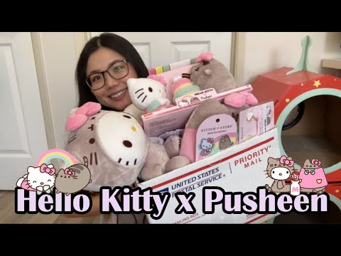 Hello Kitty x Pusheen: Drawstring Project Bag