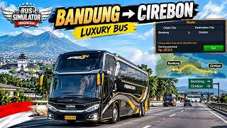 🚌 Bandung to Cirebon | Luxury Bus Driving | Bus Simulator Indonesia (BUSSID) | Realistic Gameplay screenshot 2