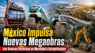 México Impulsa Nuevas Megaobras con Avances Históricos en Movilidad e Infraestructura