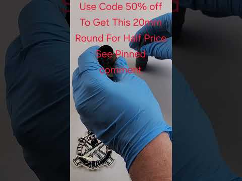 SALE! 50% Off This 20mm PGU-30 A/B Round #military #20mm #ordnance
