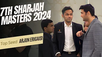 Arjun Erigaisi starts as the top seed at the 7th Sharjah Masters 2024