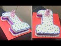 1st birthday cake for boys 1 number cake cutting