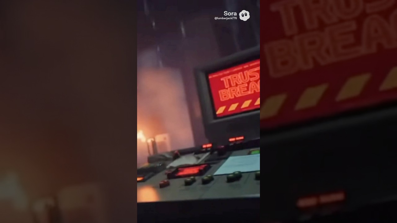 The moment you realize the alarms aren’t a drill…This feels too real 