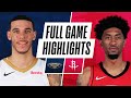 PELICANS at ROCKETS | FULL GAME HIGHLIGHTS | April 4, 2021