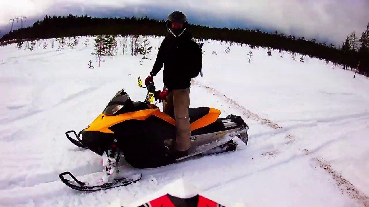 Snowmobile Backcountry Riding Sweden
