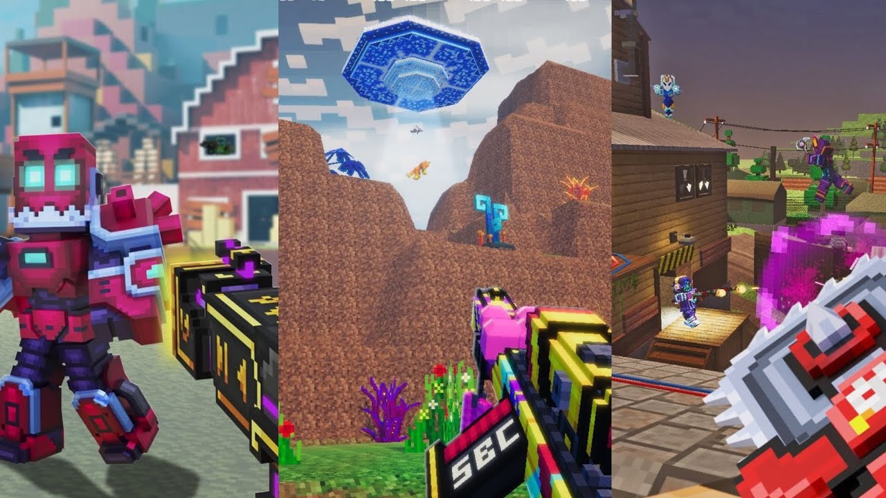 Pixel Gun 3D Episode 6: Insane Killstreaks & OP Weapons on PC | Fast Pixel FPS Gameplay 