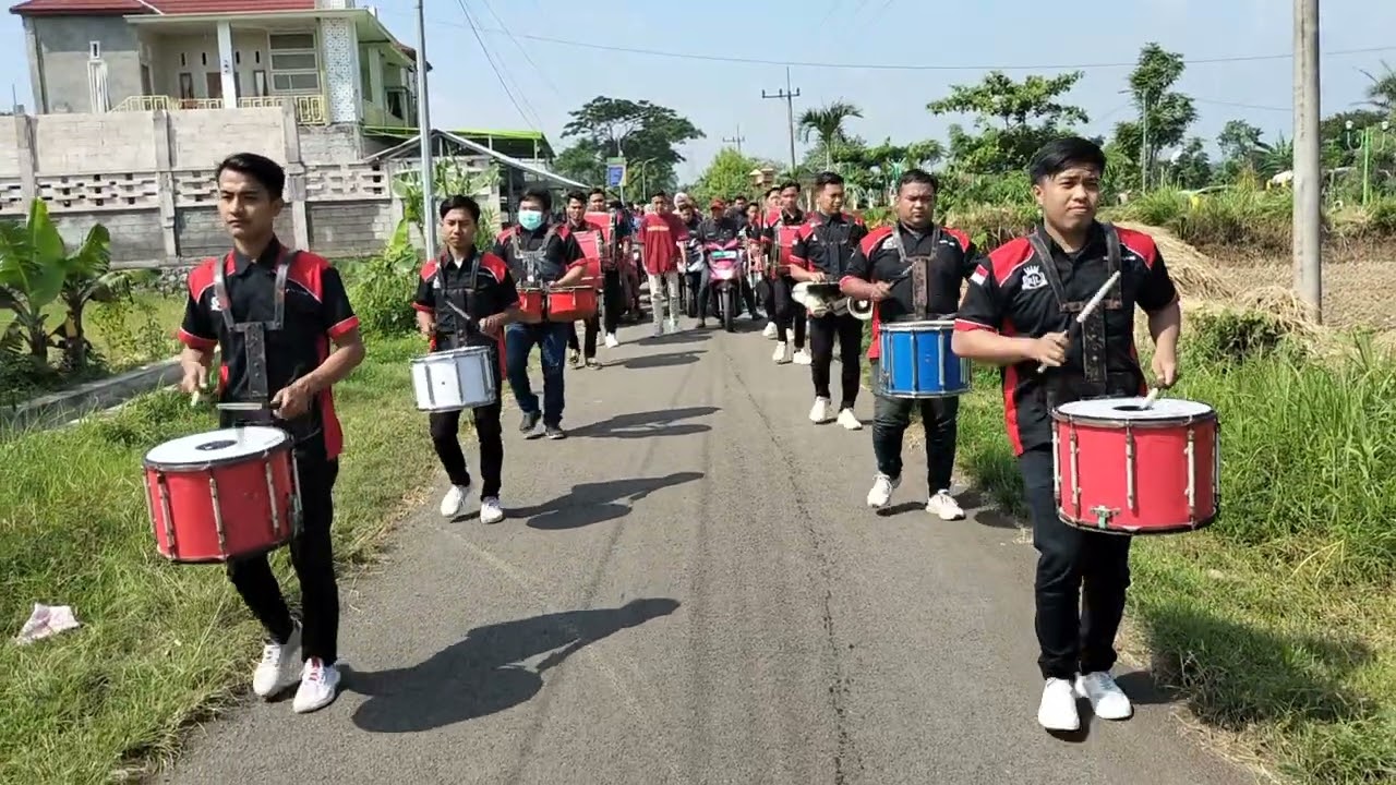(Nabi Muhammad mataharinya dunia) Versi New Ronggolawe. kirab haflah imtihan, live in karangsono