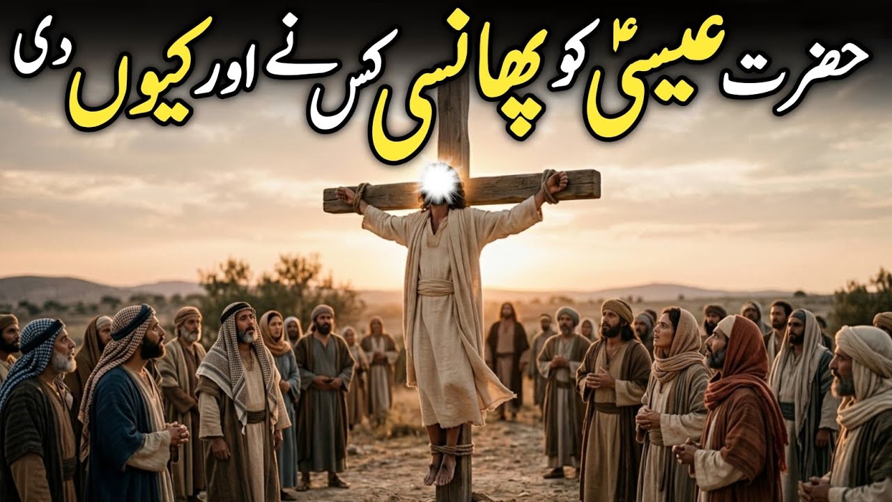 Hazrat Esa A.S Ka Waqiya | Esa AS Ko Phansi Kisne Di | Allah Ne Isa AS Ko Aasman Par Kyun Utha Liya 