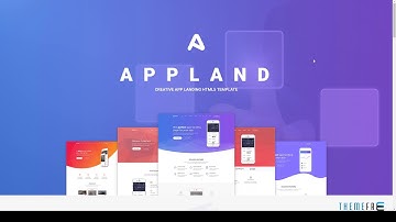 Appland - Creative App Landing HTML5 Template        | Free Template