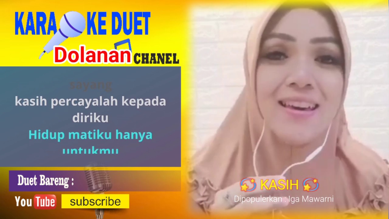 Kasih  Karaoke Smule Feat Dr_dulifea