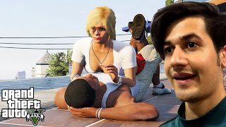 داستان عاشقانه فرانکلین و دختر مایکل  - GTA V (جی تی ای وی)