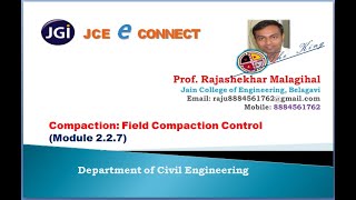 2.2.7 Compaction: Field compaction Control