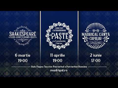 Corul Madrigal | Teaser | STAGIUNEA DE PRIMĂVARĂ | Aula Magna | Palatul Patriarhiei