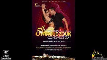 Show Olaya White Dendê & Gabriel Papagaio @ Prague Zouk Congress 2014