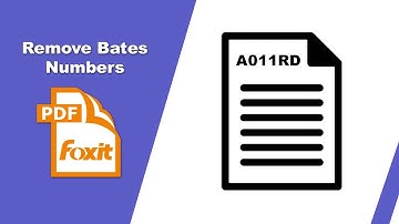 How to Erase Unwanted Bates Numbering in Your PDF Files in Foxit PDF Editor