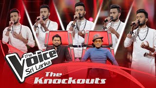 Isuru Deshan | Hamara Banavara (හමාර බණවර) | The Knockouts | The Voice Sri Lanka