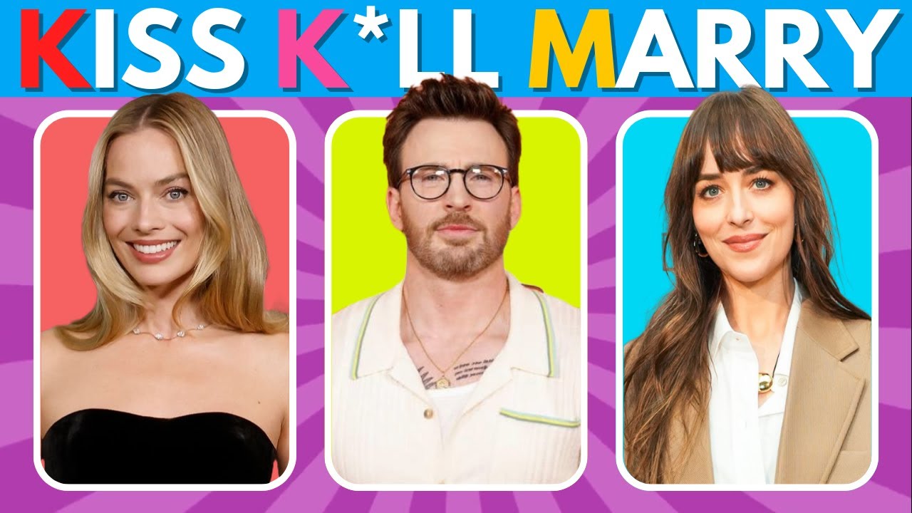 Marry One Kiss One, Kill One, Marry One: Celebrity Edition - YouTube
