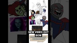 Guardians of the galaxy 3 speed paint // YouTube short #timostudios
