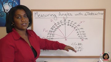 17  Measuring angles with a protractor for Saxon Math 87