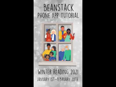 2021 Kid's Winter Reading Beanstack Phone App Tutorial