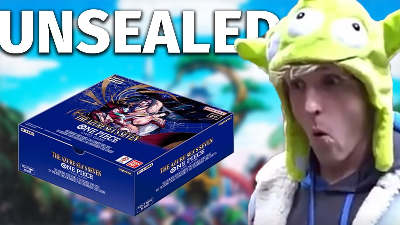 One Piece Booster Box Seals Cut?! Logan Paul Enters the OPTCG Space...