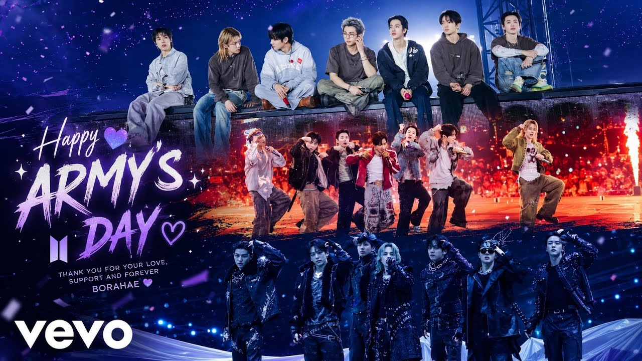 BTS – Happy Army's Day RM, Jin, Suga, J Hope, Jimin, V, Jungkook