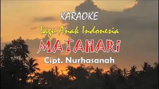 Karaoke lagu matahari || ciptaan nurhasanah || tema 6 subtema 1 kelas 3