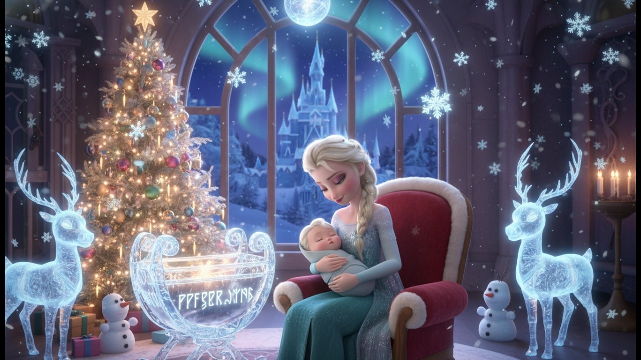 Волшебная рождественская колыбельная Эльзы для малыша | Halon Elsa