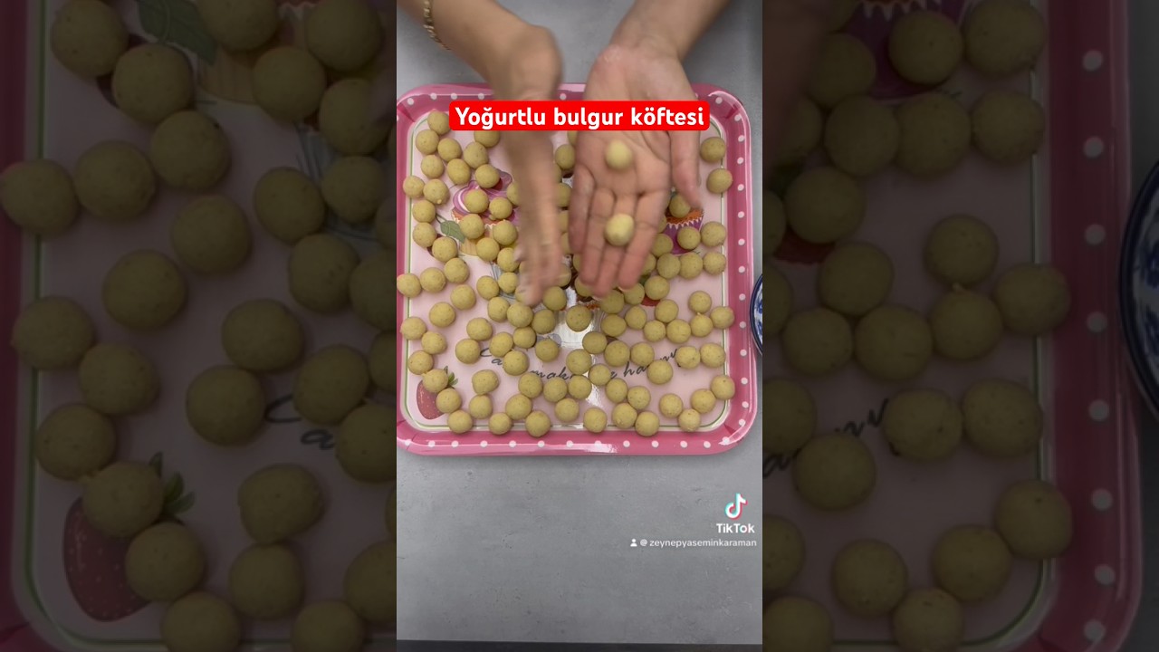 Yoğurtlu bulgur köftesi #köfte #yoğurtlu #shorts #yemek #food  #yemektarifleri #short #lezzet #fyp