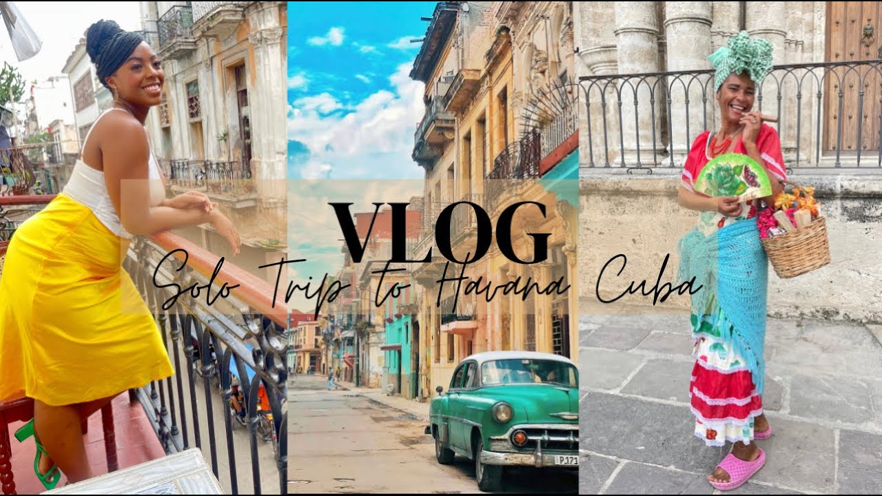 TRAVEL WITH ME TO HAVANA CUBA | 1st Solo Trip | Raquel's Journey