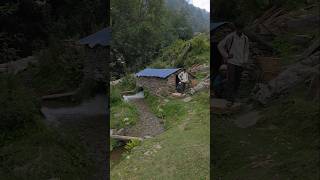 This 100-Year-Old Himalayan Water Mill Still Works Today! Organic Food & Ancient Village Life #viral
