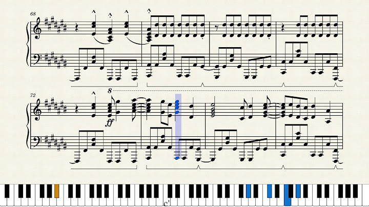 Kamikaze Piano version - Piano performance video thumbnail