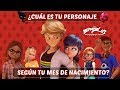 ¿Cuál es tu personaje según tu mes de nacimiento? Ladybug  ¡Descúbrelo!