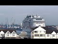 Southampton, England From a Cruise Ship￼