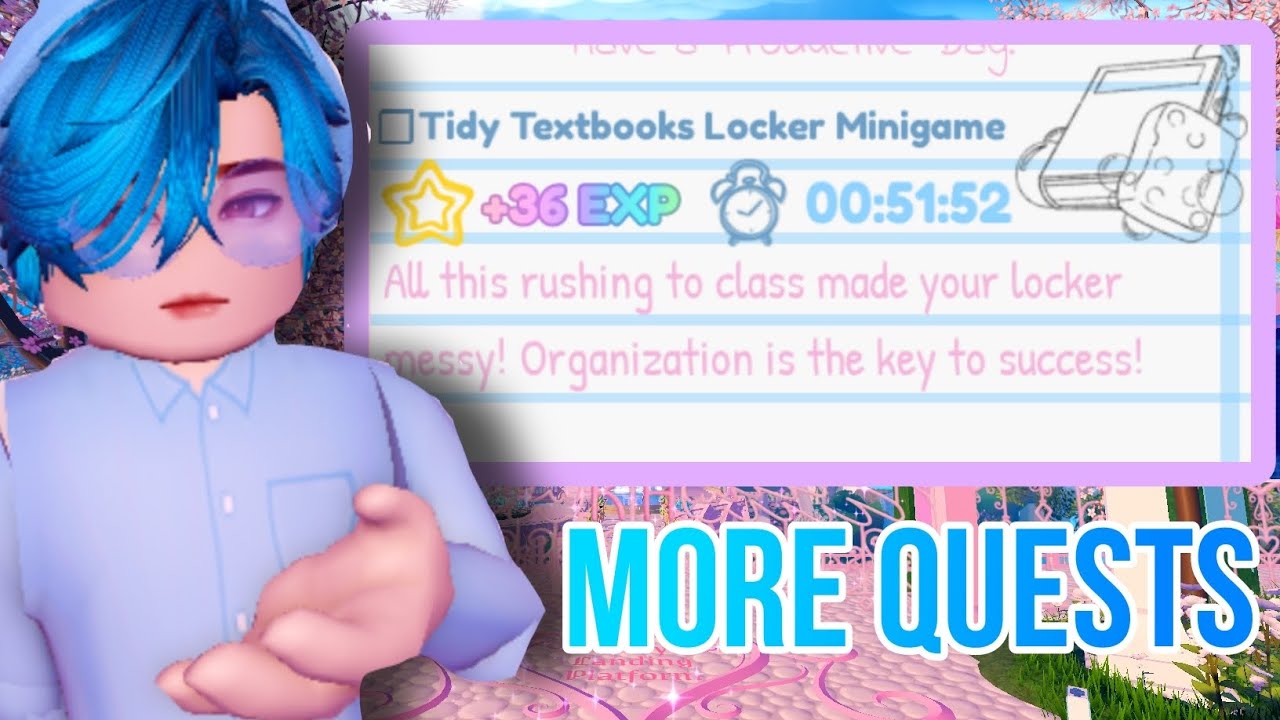 Completing More Quests In Roblox Royale High Campus 3! YouTube