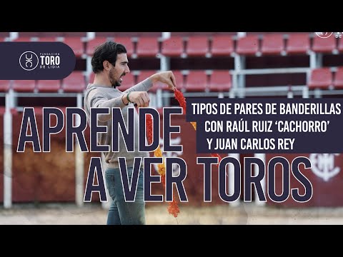Tipos de pares de banderillas, con Cachorro y Juan Carlos Rey