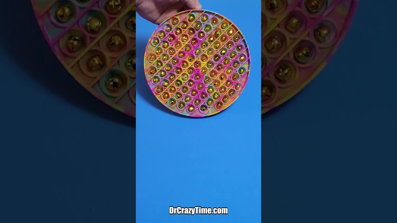 Large Round Pop-It with Jingle Bells