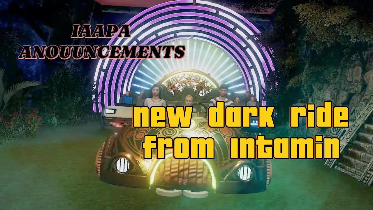 IAAPA Announcements: Intamin Dark Ride - YouTube