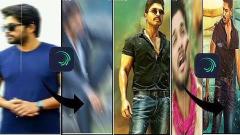 Allu Arjun new trending sheke effect attitude video editing alight motion!! Modal venky editing!! 🎀