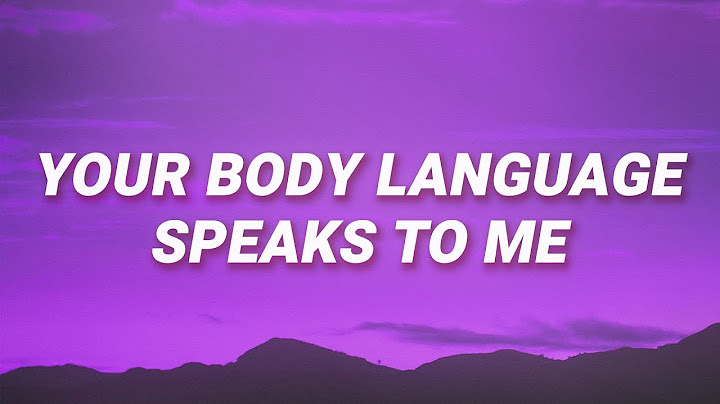 Chris Brown - Your body language speaks to me (Under The Influence) (Lyrics)