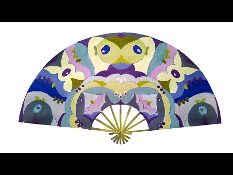 Video vẽ trang trí quạt giấy |decoration on paper fan| - youtube