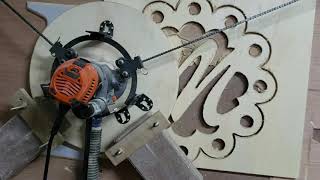 Maslow CNC - #4 Christmas Wreath Door - The Knot Woodworking
