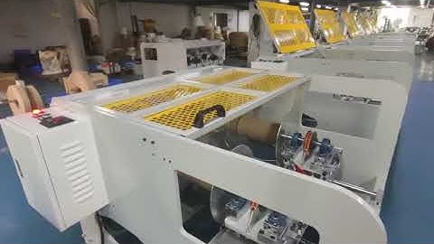 Double Station Paper Rope Making Machine