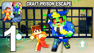 Obby Prison: Craft Escape - Gameplay Walkthrough Part 1 - Craft Prison Run (Android, iOS)